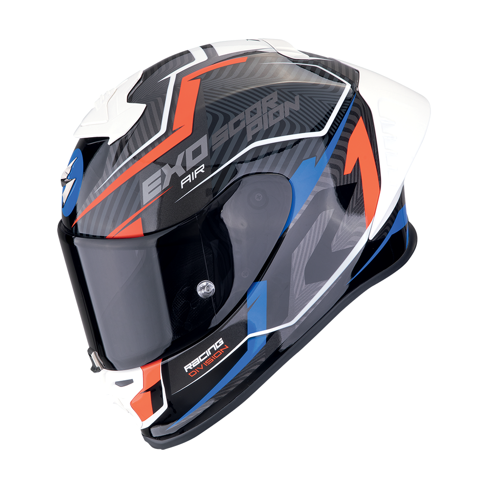 Casco Scorpion EXO-R1 EVO II Air Coup Negro Rojo A