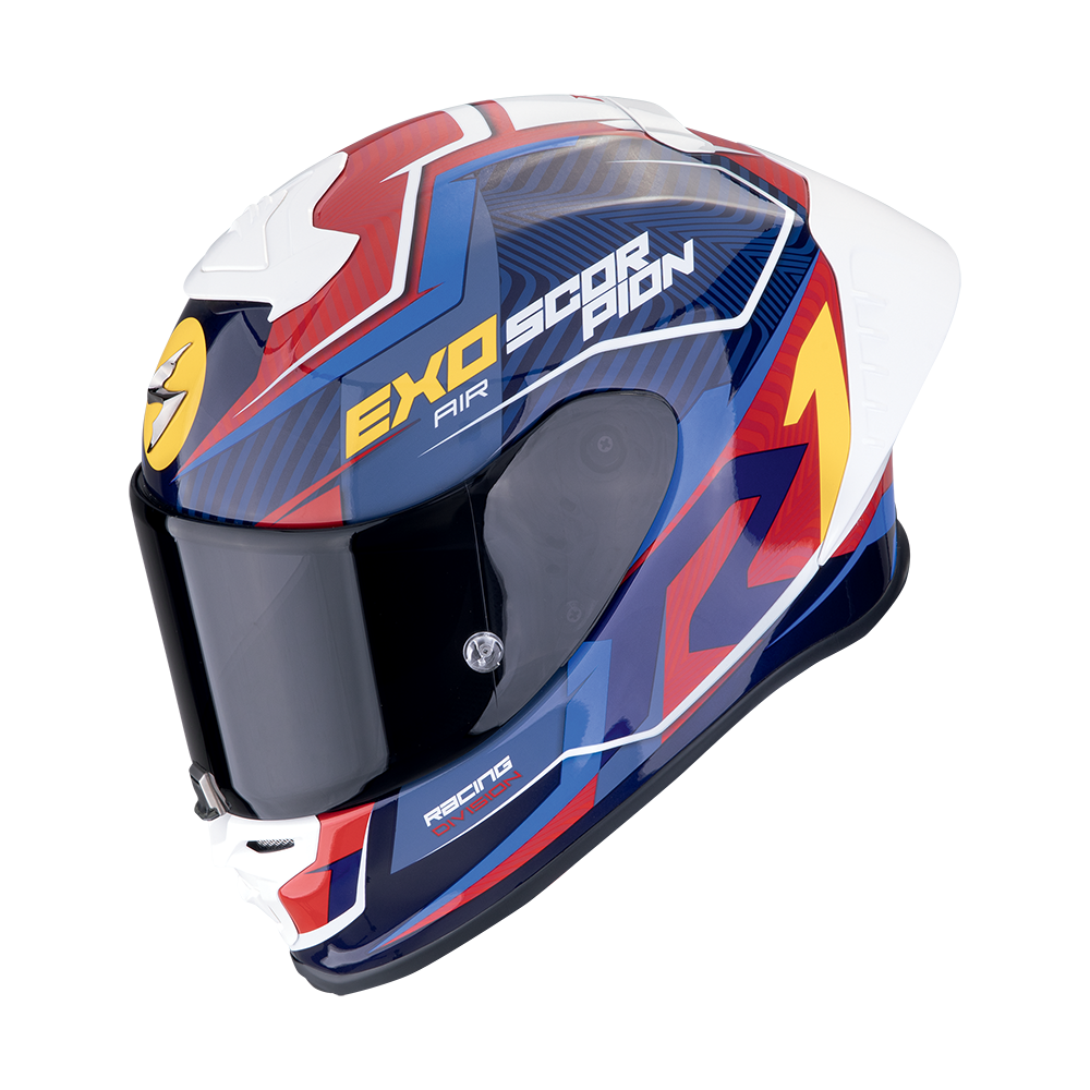 Casco Scorpion EXO-R1 EVO II Air Coup Azul Rojo Am