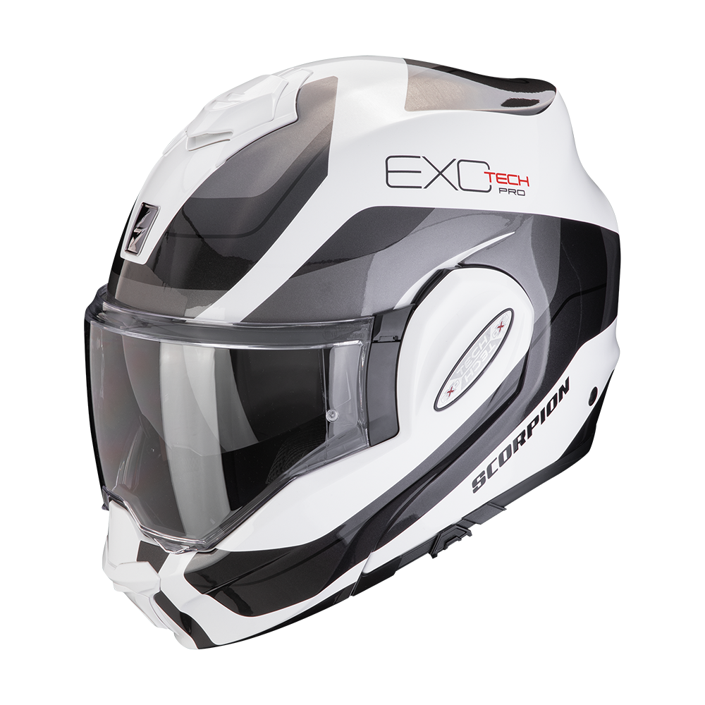 Casco Scorpion EXO-TECH EVO PRO Commuta Blanco Gri