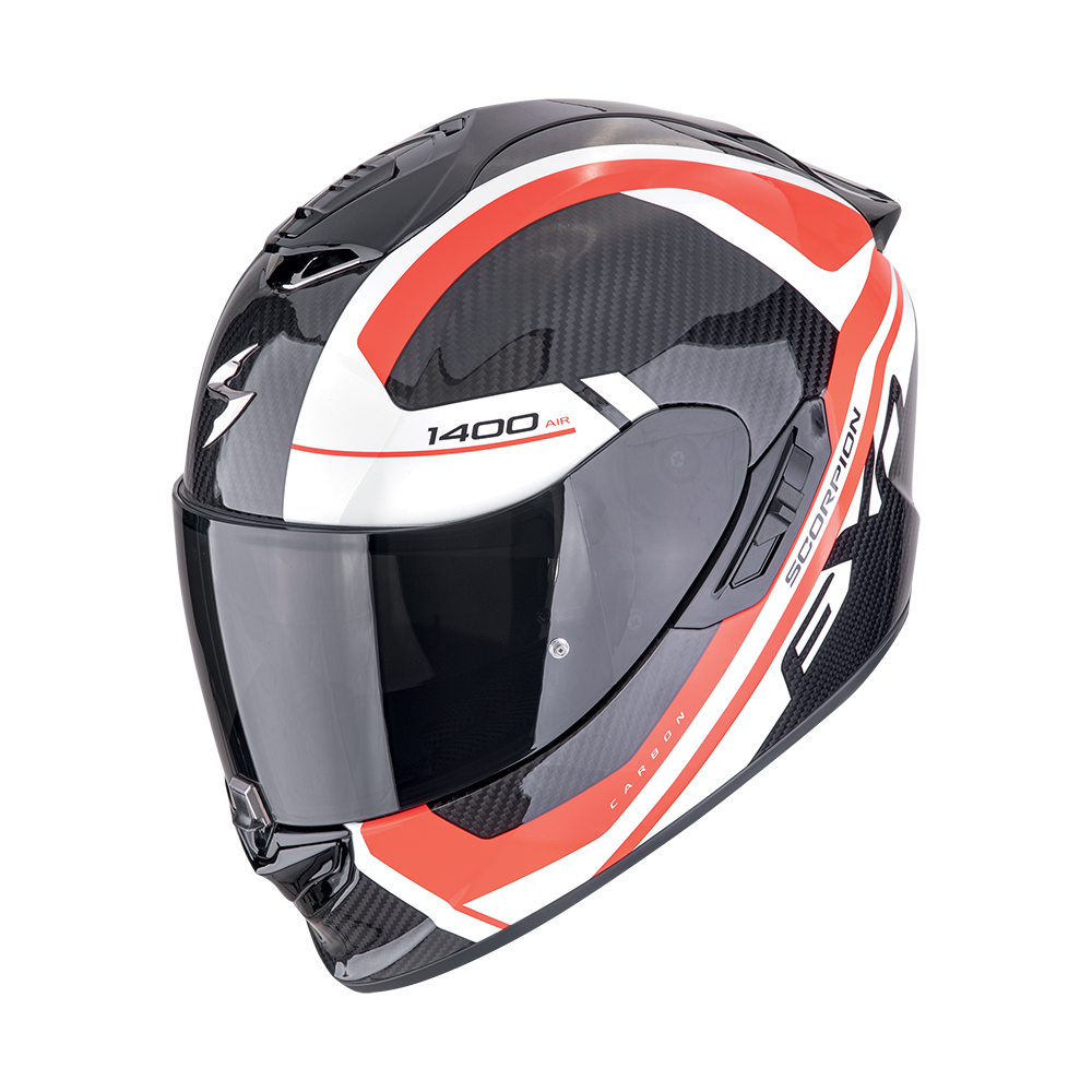 Casco Scorpion EXO-1400 EVO II Carbon Air Enko Roj